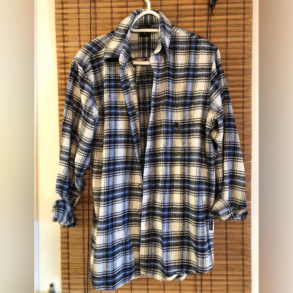 VINTAGE Beverly Hills polo club flannel - Picture 1 of 4